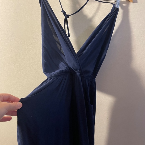 Navy blue jumpsuit - Picture 2 of 5